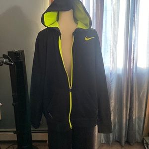 nike hooded jogger set